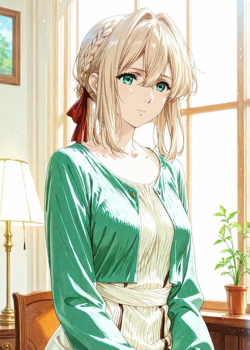 Violet Evergarden với ánh nhìn đầy cảm xúc sâu sắc
