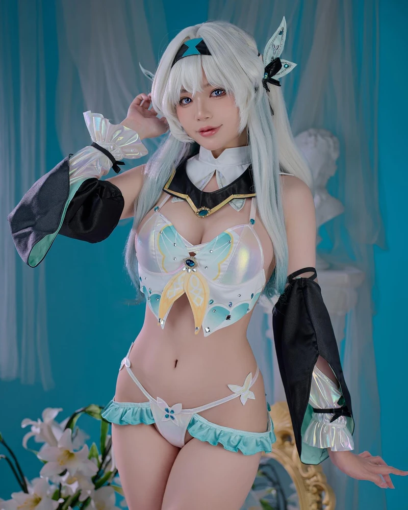 Zinie Quỳnh cosplay nữ chiến binh phong cách game fantasy