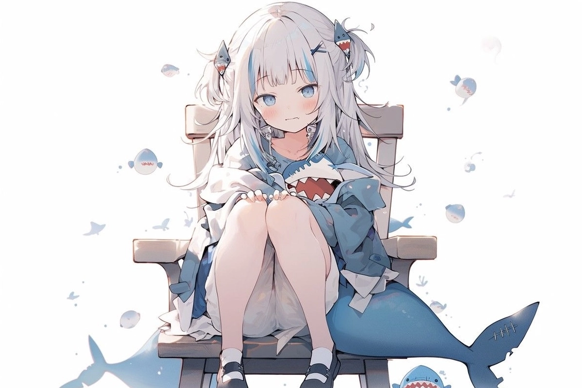 ảnh anime cá mập THUMBNAIL