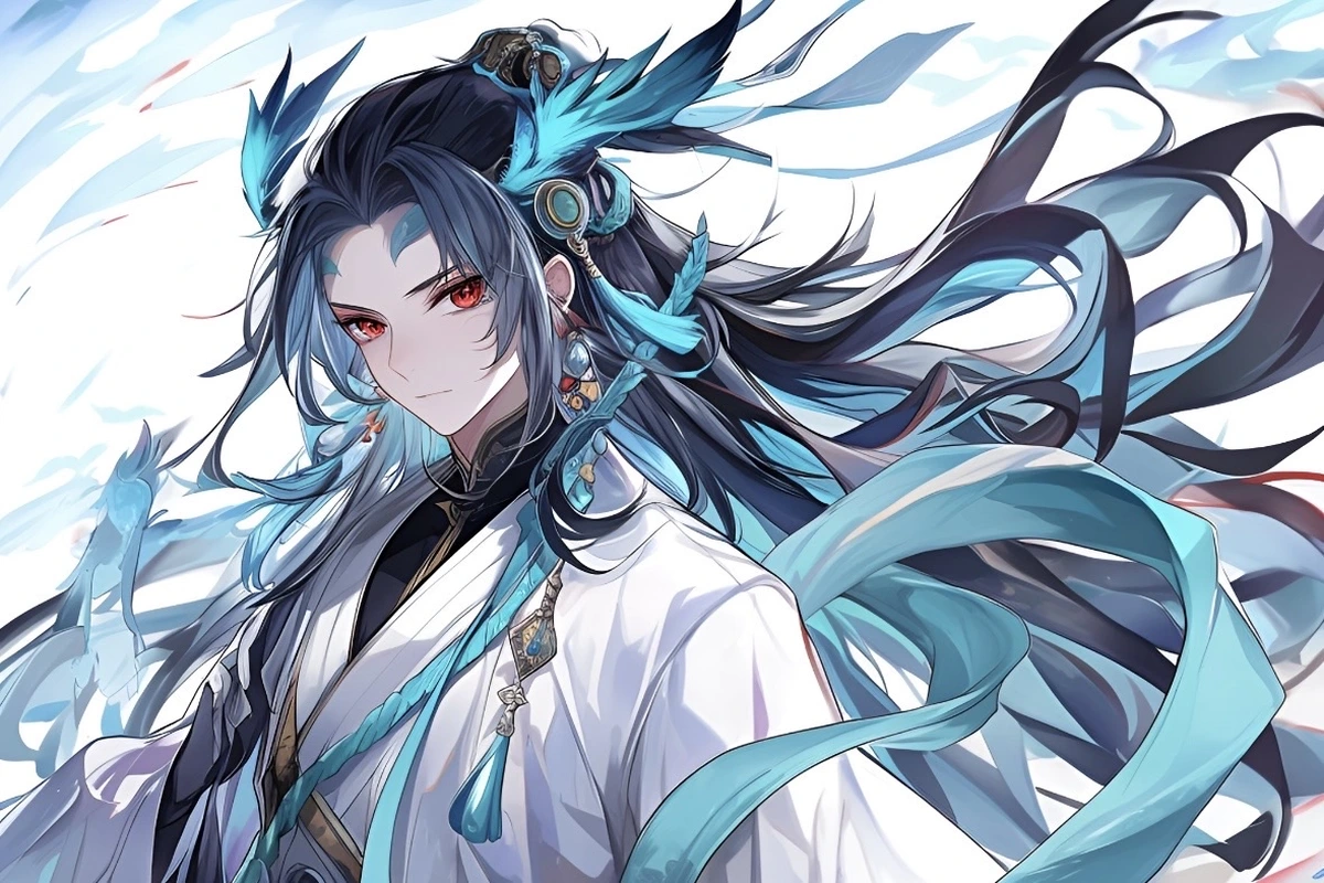 ảnh anime nam cổ trang thumbnail