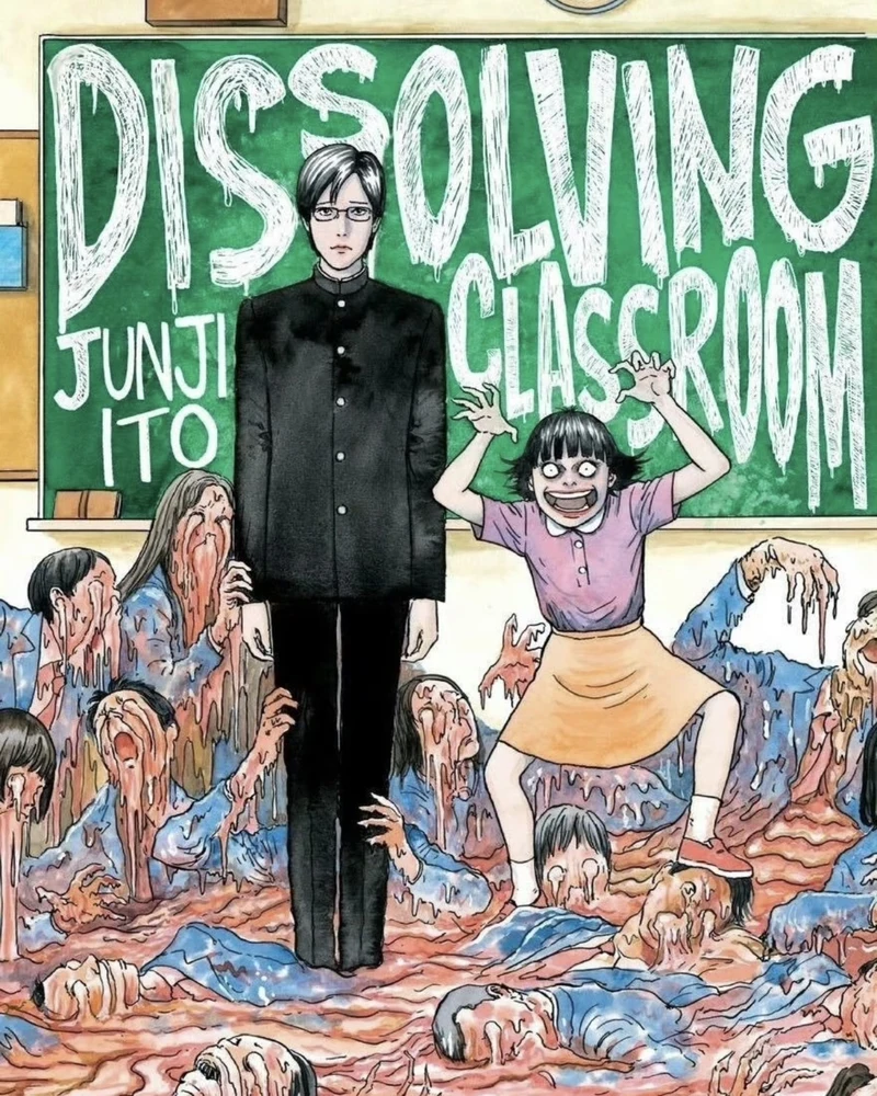 Ảnh anime kinh dị phong cách máu me đầy rùng rợn