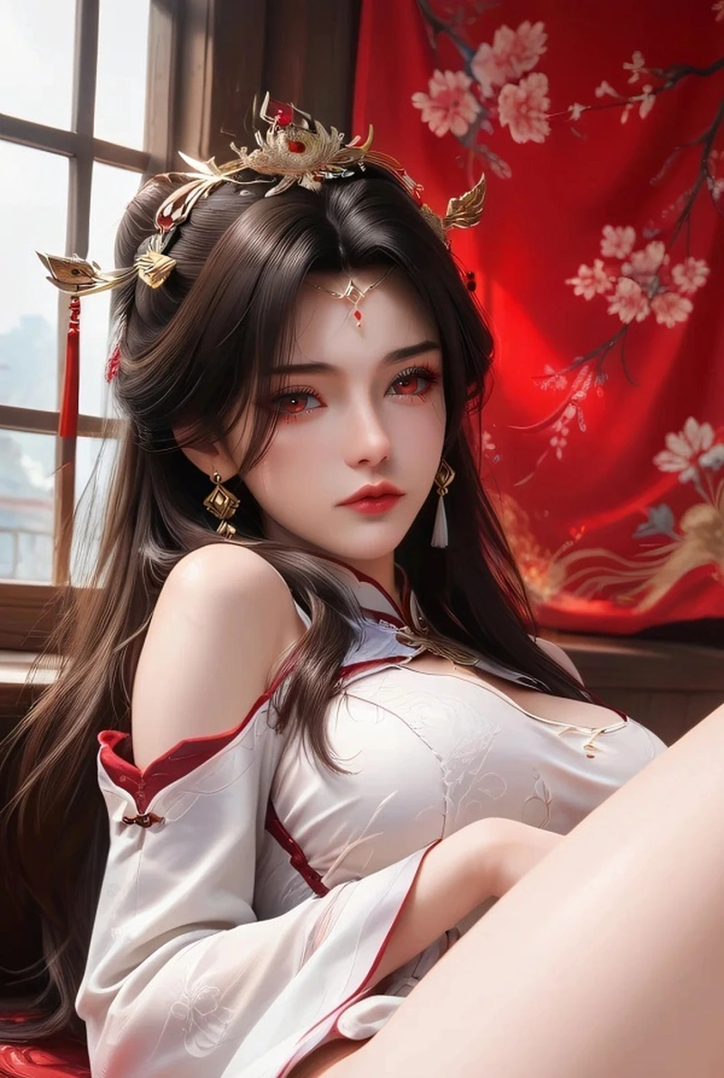 Lam y Diêu Tích Tuyết nổi bật trong ảnh cổ trang 3D