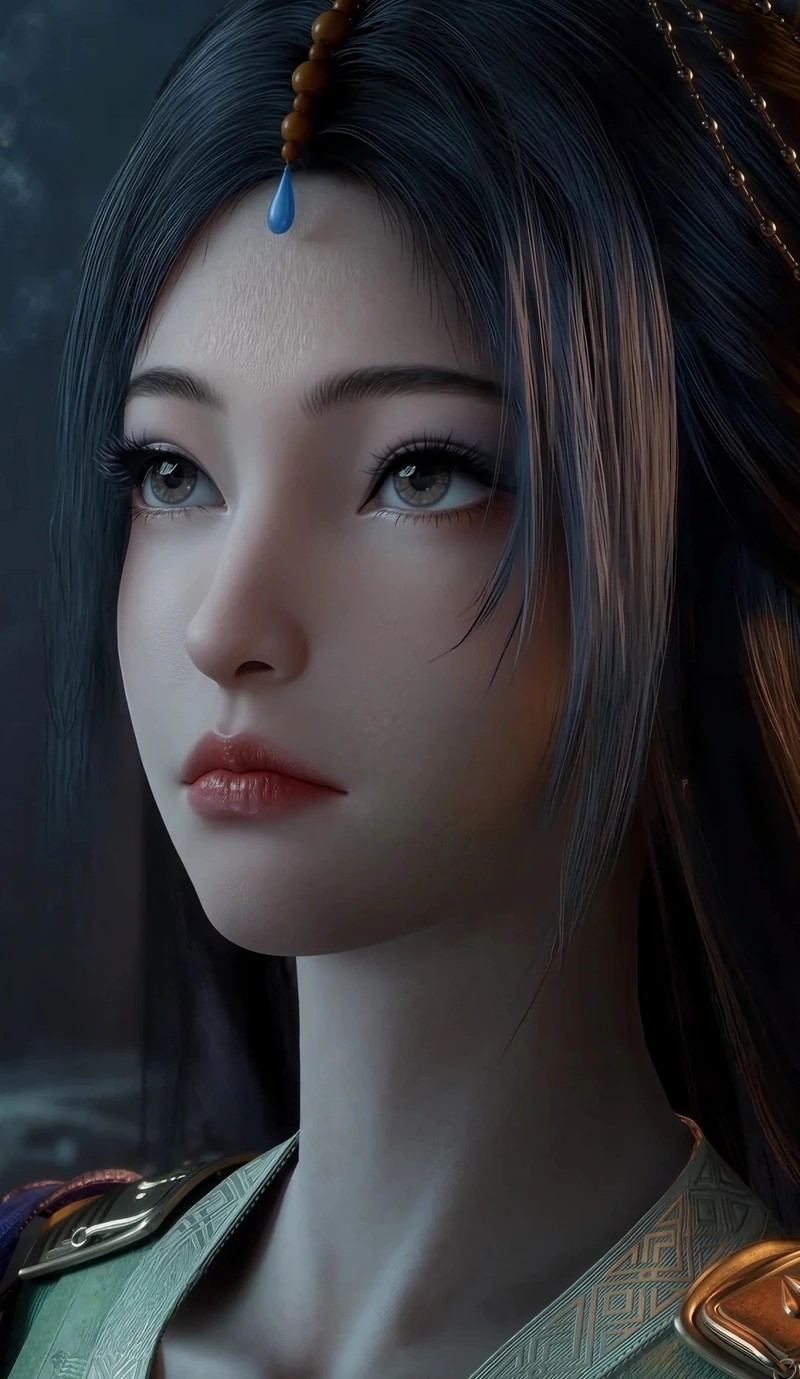 Liễu Ngọc trong ảnh anime Trung Quốc chất lượng cao