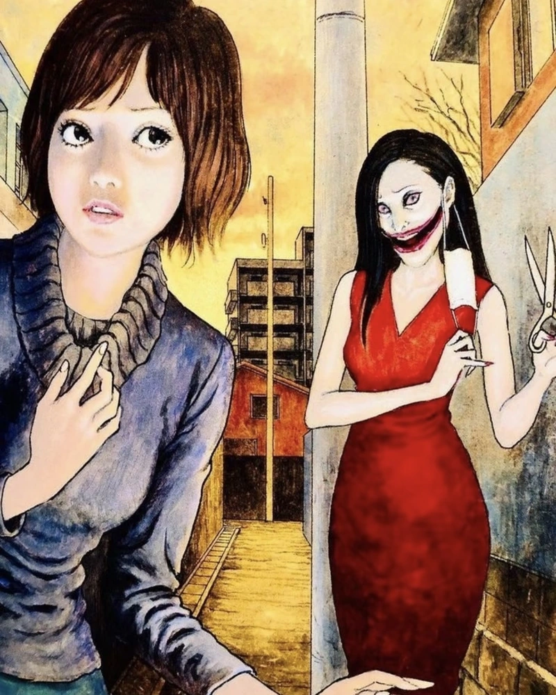 Nhân vật anime kinh dị cùng nụ cười ma mị lạnh gáy