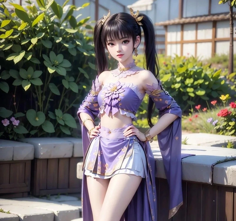 Thưởng thức hình ảnh hoạt hình sắc nét của Tử Nghiên