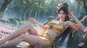 ảnh Kim Bình Nhi với vẻ đẹp sang trọng nổi bật