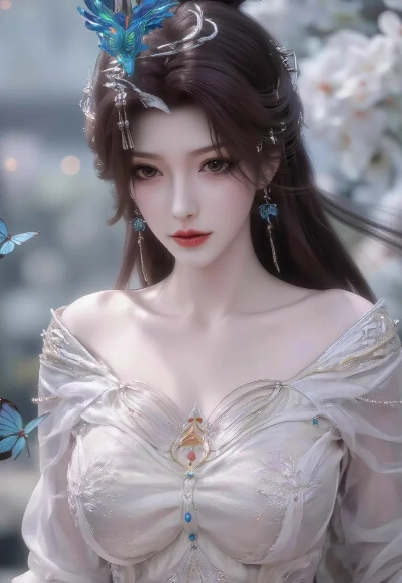ảnh Vân Vọng Thư với tạo hình nữ chính nổi bật