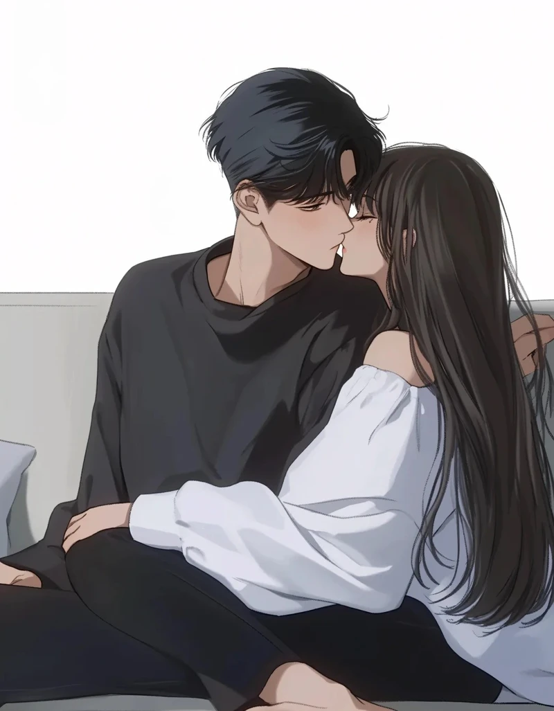ảnh anime hôn nhau chất lượng full hd
