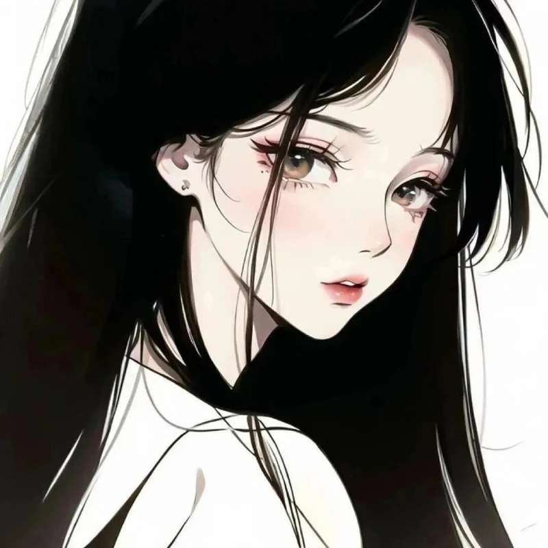 ảnh anime nữ buồn phong cách nghệ thuật