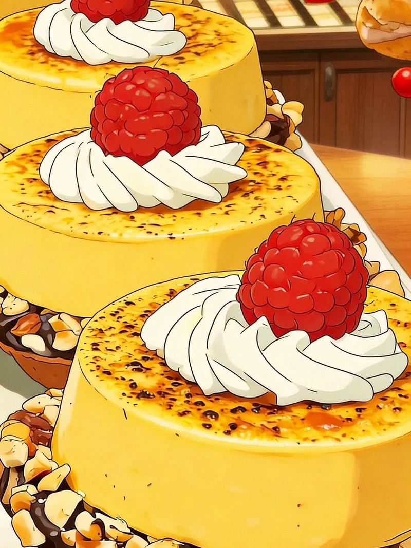 ảnh đồ ăn anime cực chill và nhẹ nhàng