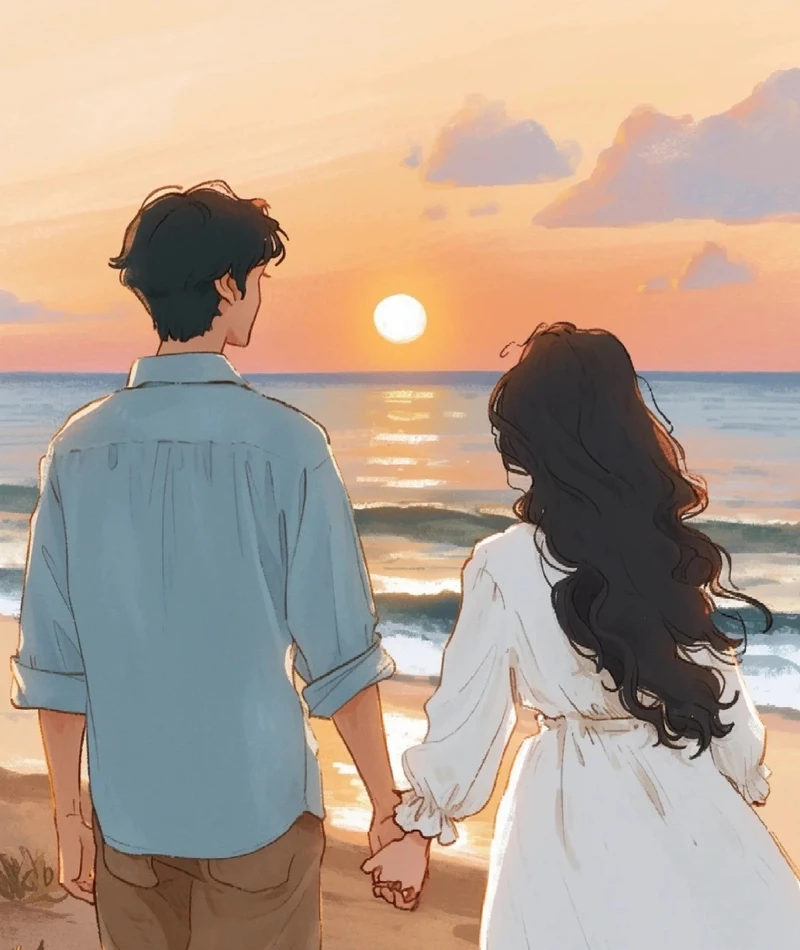 ảnh nắm tay anime buồn và đẹp