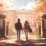ảnh nắm tay anime phong cách tình yêu
