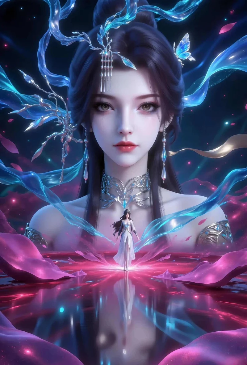 anime ảnh Vân Vọng Thư phong cách nhẹ nhàng đáng yêu