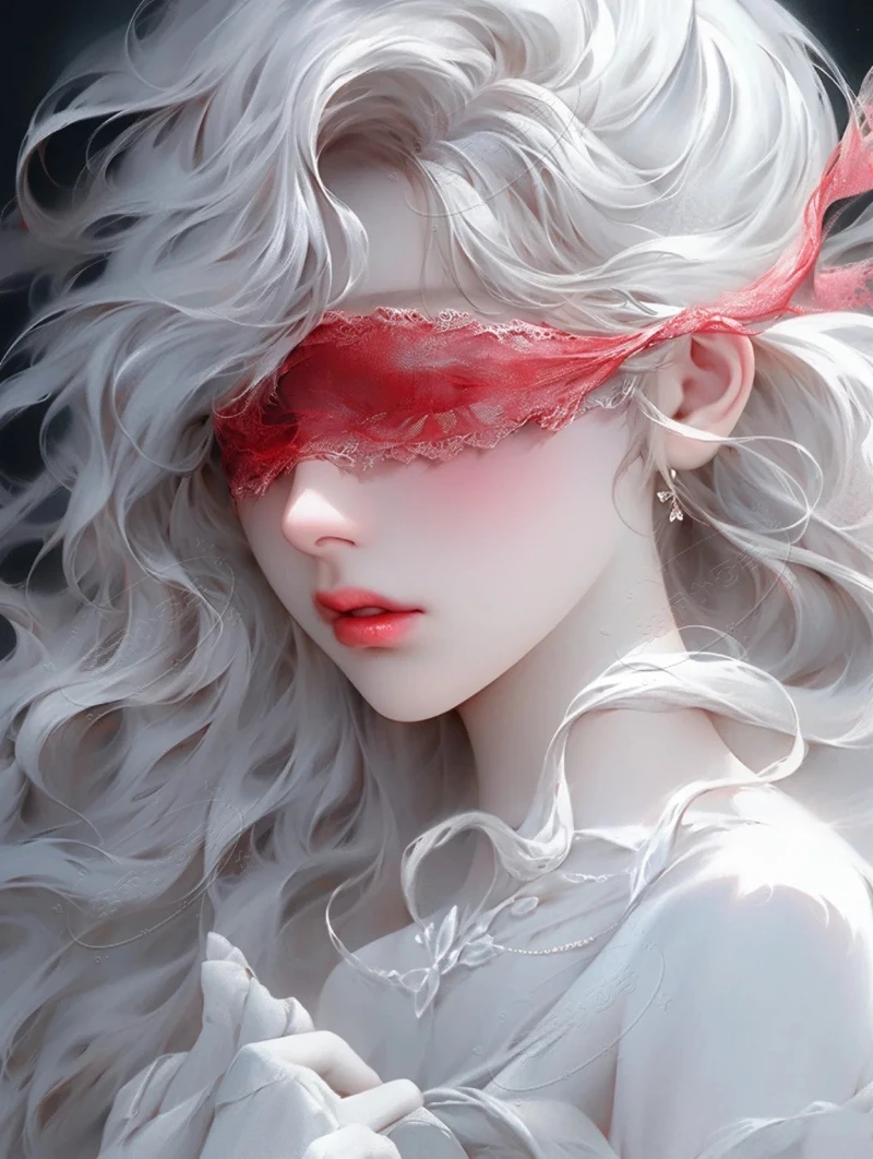 anime che mặt ảnh mang vẻ bí ẩn