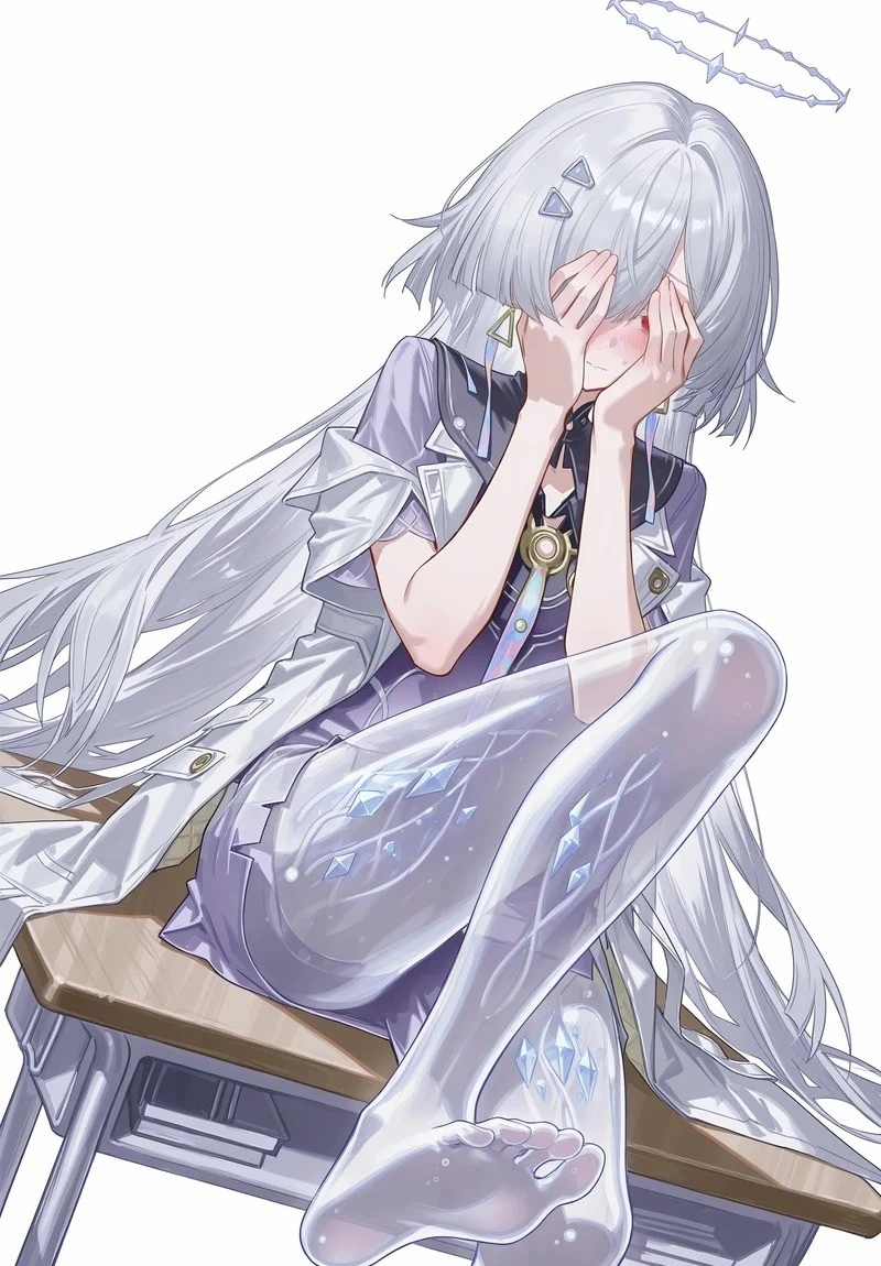 anime che mặt ảnh nữ buồn