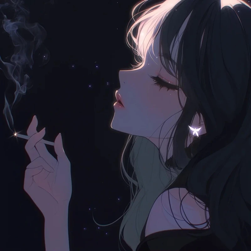 anime nữ buồn ảnh cô gái cô độc