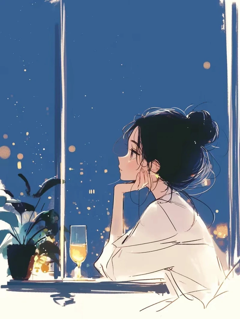 anime nữ buồn ảnh đẹp cho điện thoại
