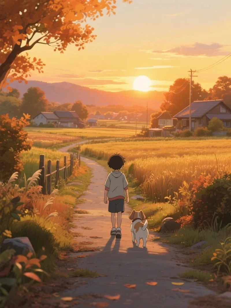 cảnh biển thơ mộng ảnh hoàng hôn anime