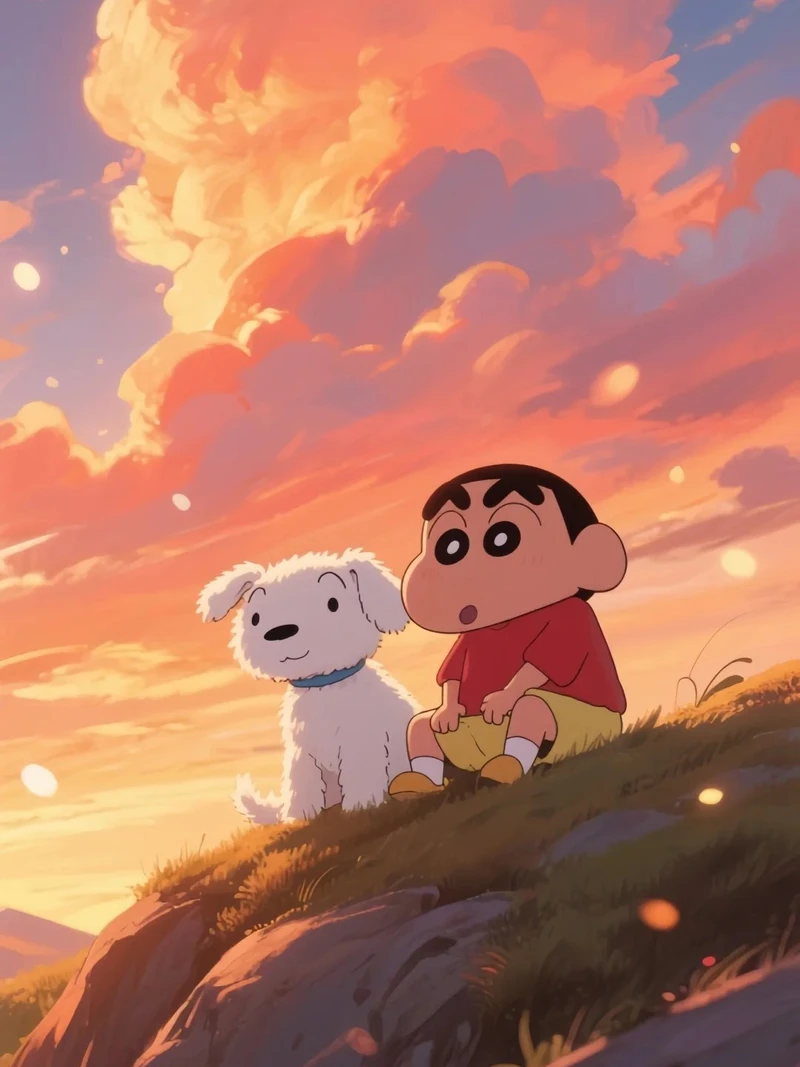 cảnh sắc tuyệt đẹp ảnh hoàng hôn anime