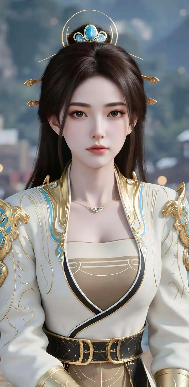 ảnh Diêu Hi anime phong cảnh huyền ảo
