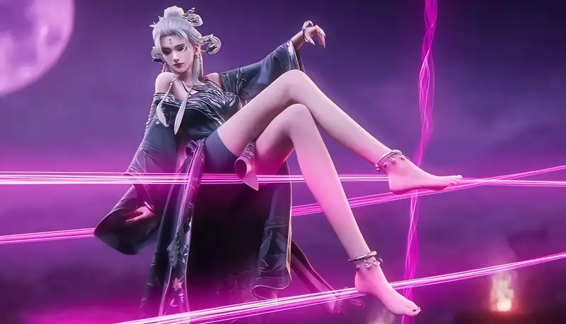ảnh Tiểu Bạch sexy nổi bật với thần thái đẹp