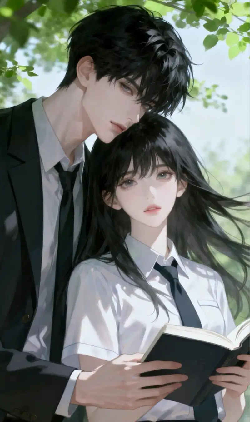 ảnh anime cặp đôi đẹp tự nhiên đầy cuốn hút