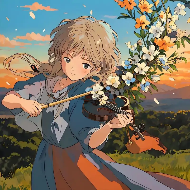ảnh anime chill đẹp mang hơi hướng vintage