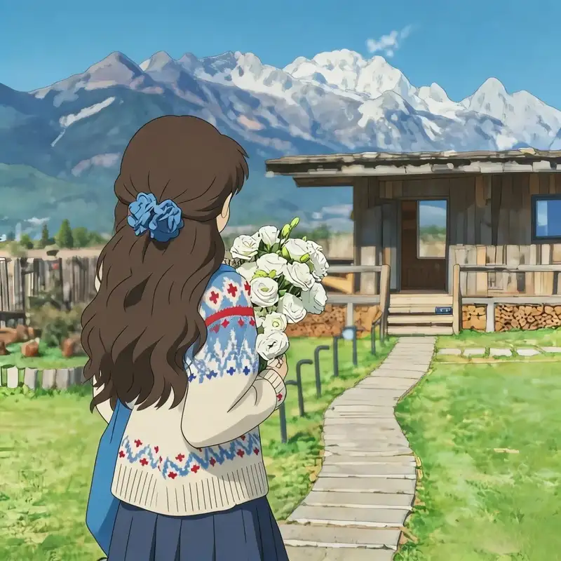 ảnh anime chill lofi giữa màn đêm tĩnh lặng
