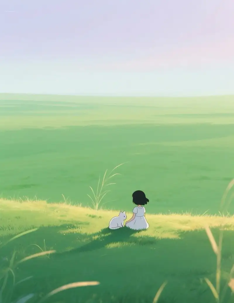 ảnh anime chill mang vẻ đẹp trong trẻo