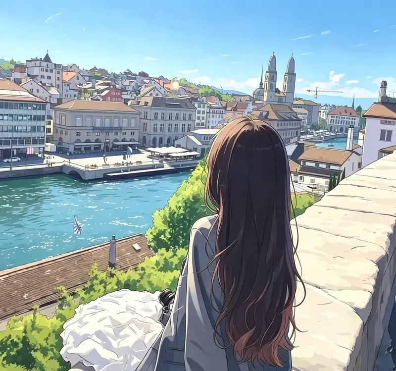 ảnh anime chill phong cách lofi đầy cuốn hút