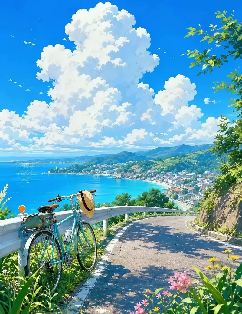 ảnh anime chill tạo cảm giác thư thái