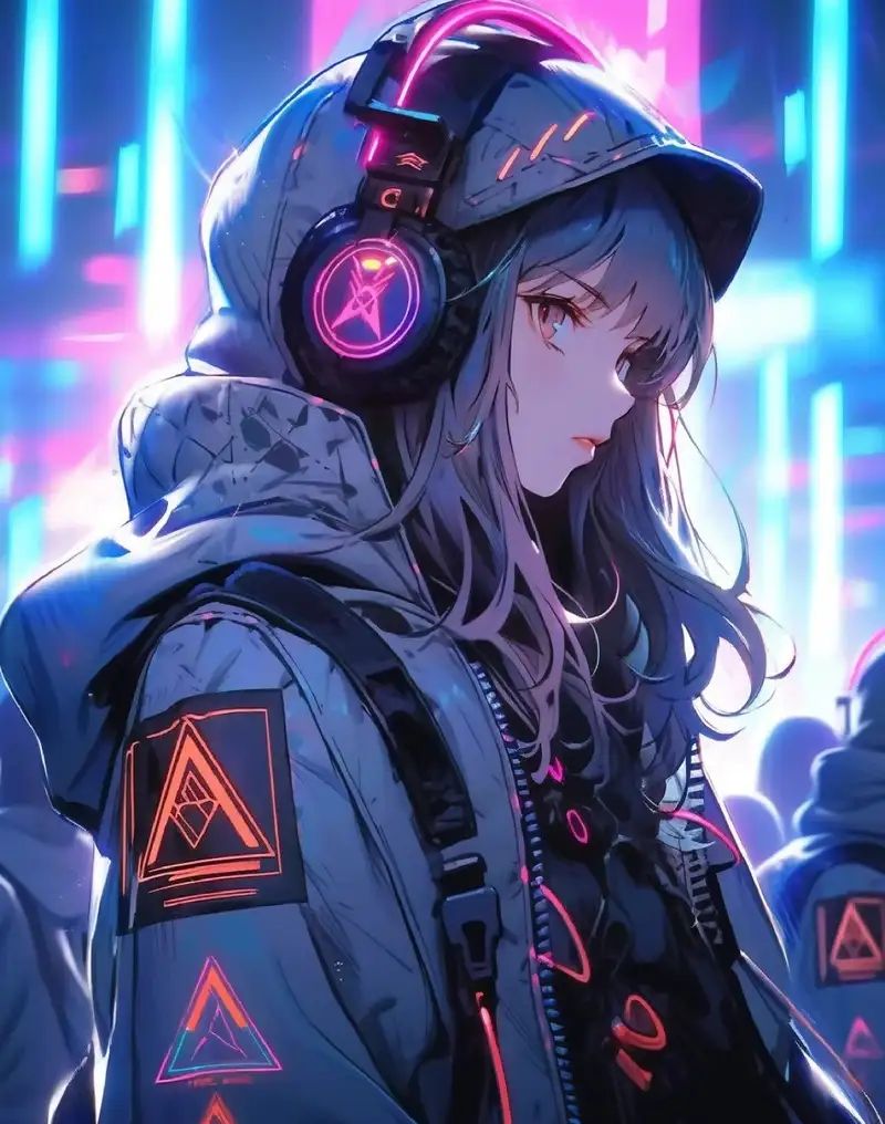 ảnh anime girl cá tính lạnh lùng ngầu