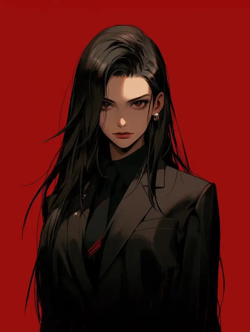 ảnh anime girl lạnh lùng cá tính độc đáo
