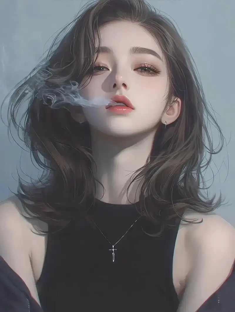 ảnh anime girl lạnh lùng cá tính sắc sảo