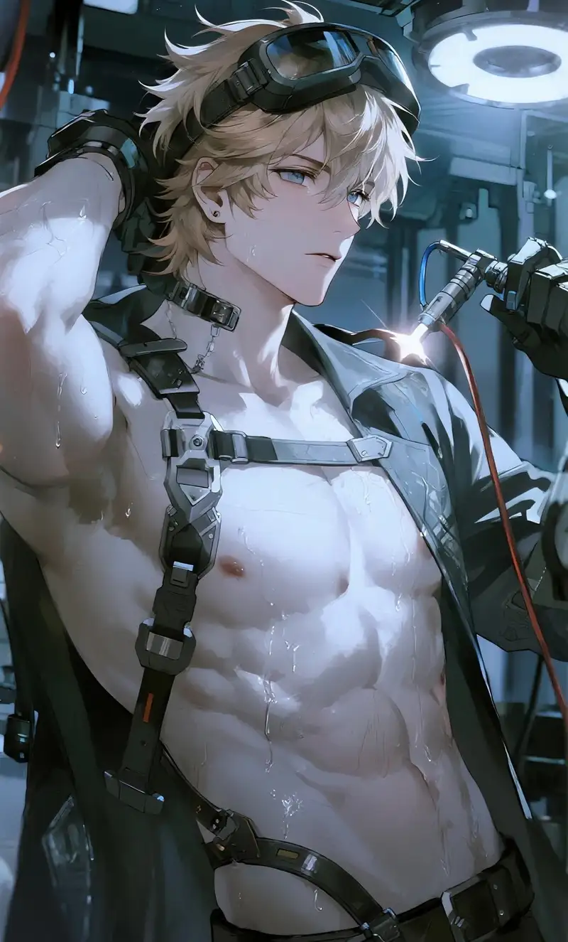 ảnh anime nam 6 múi cực ngầu