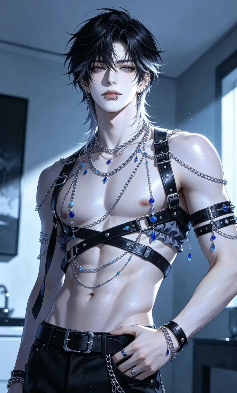 ảnh anime nam 6 múi đẹp trai