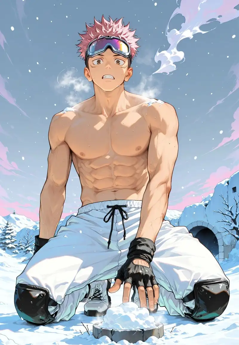 ảnh anime nam 6 múi mạnh mẽ