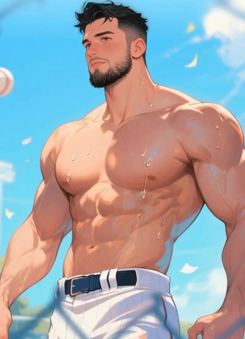 ảnh anime nam 6 múi phong cách