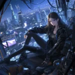 ảnh đẹp anime girl lạnh lùng cá tính