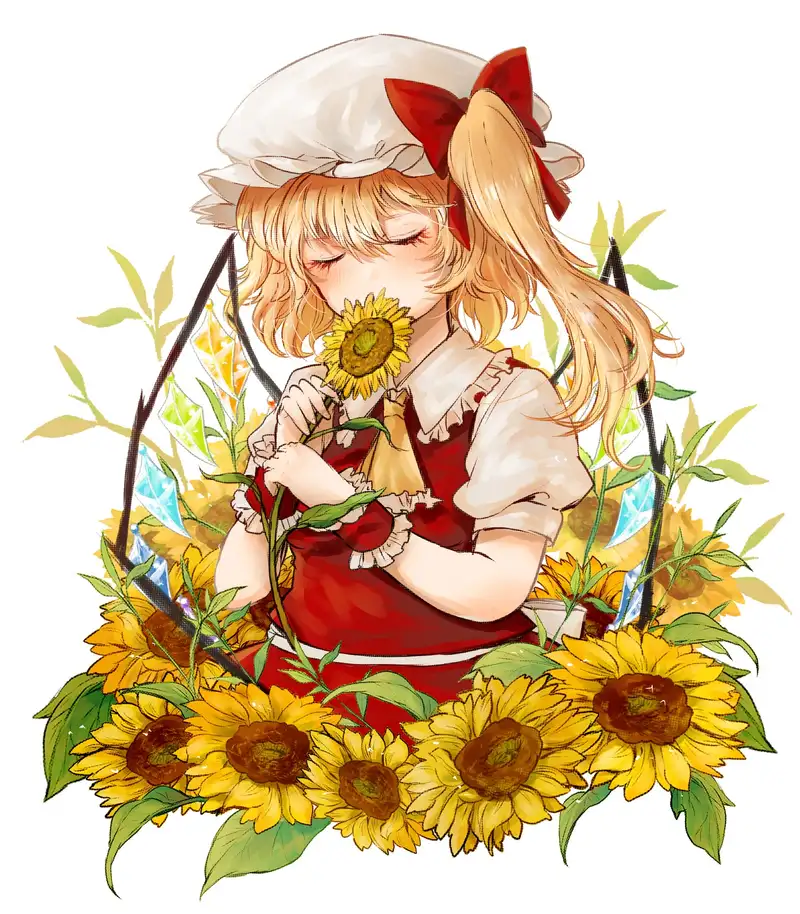 ảnh hoa hướng dương anime full HD