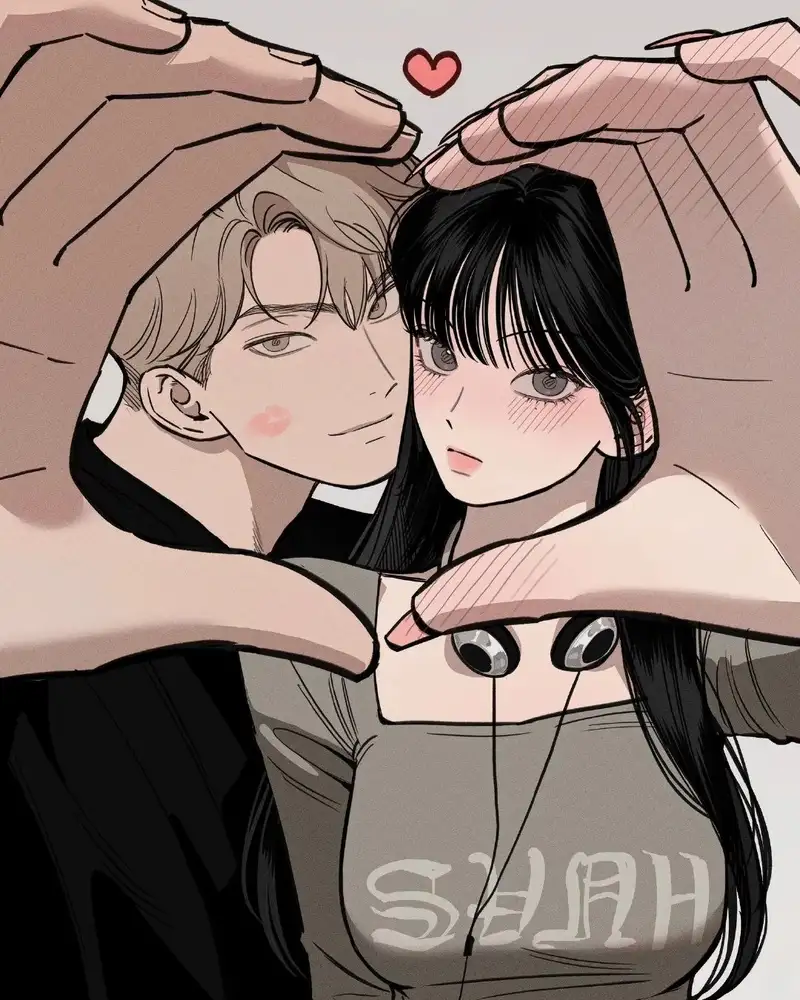 anime cặp đôi ảnh mang vẻ đẹp nhẹ nhàng
