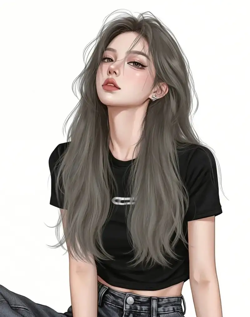 anime girl cá tính lạnh lùng cực chất