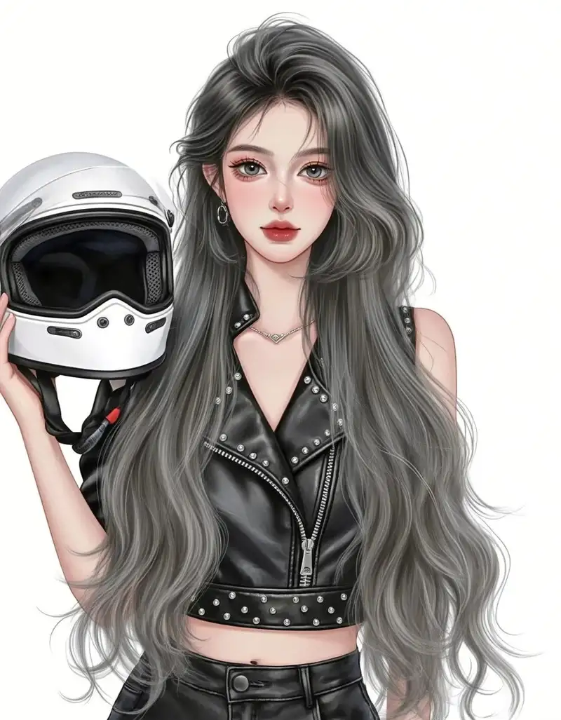 anime girl cá tính lạnh lùng đầy phong cách