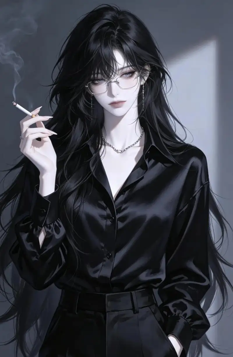 anime girl cá tính lạnh lùng với vẻ đẹp độc đáo