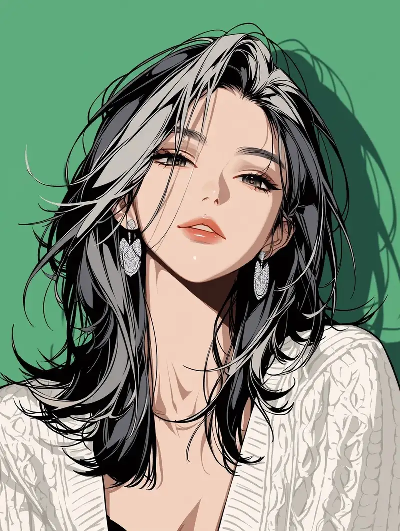 anime girl lạnh lùng cá tính cho nữ