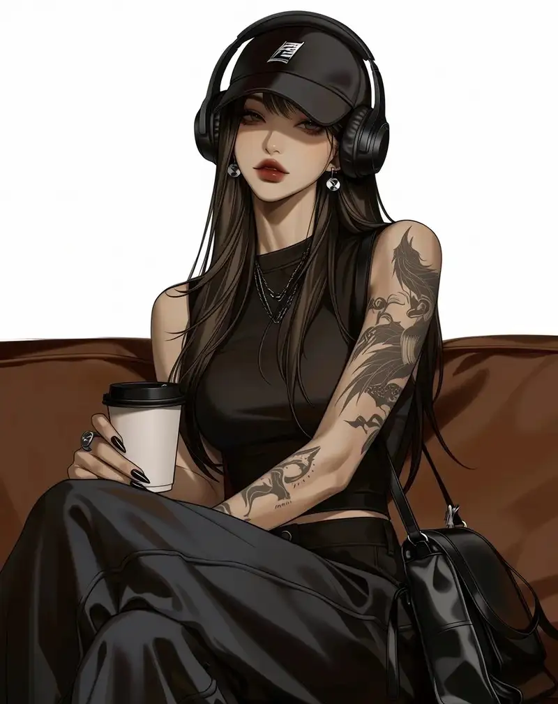 anime girl lạnh lùng cá tính đầy cuốn hút