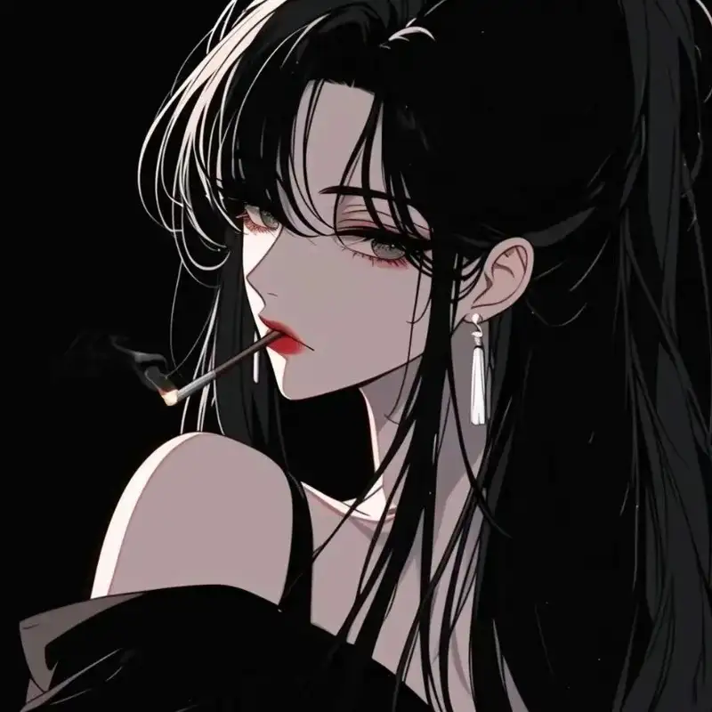 anime girl lạnh lùng cá tính phong cách hiện đại