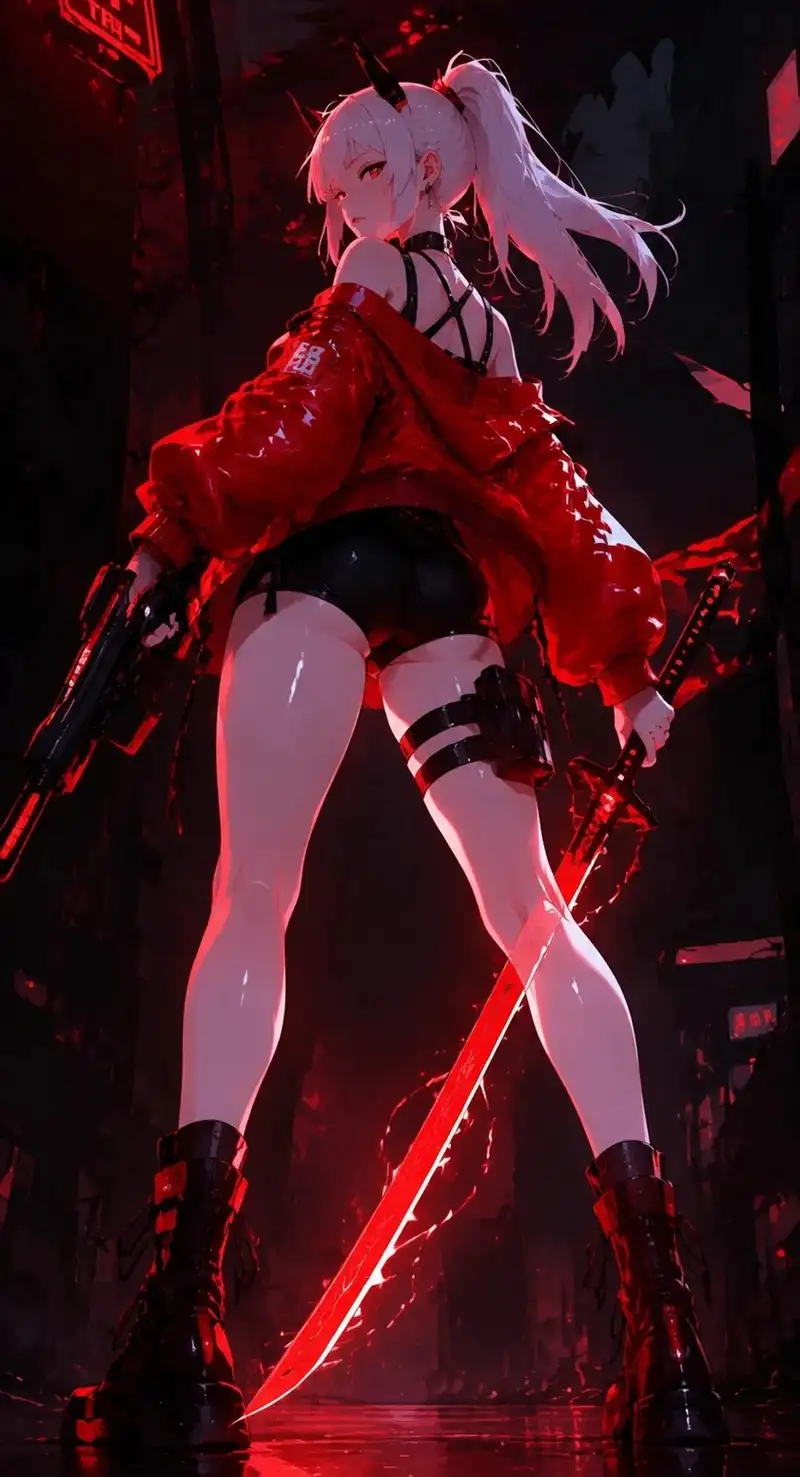 anime girl lạnh lùng cá tính thần thái cuốn hút