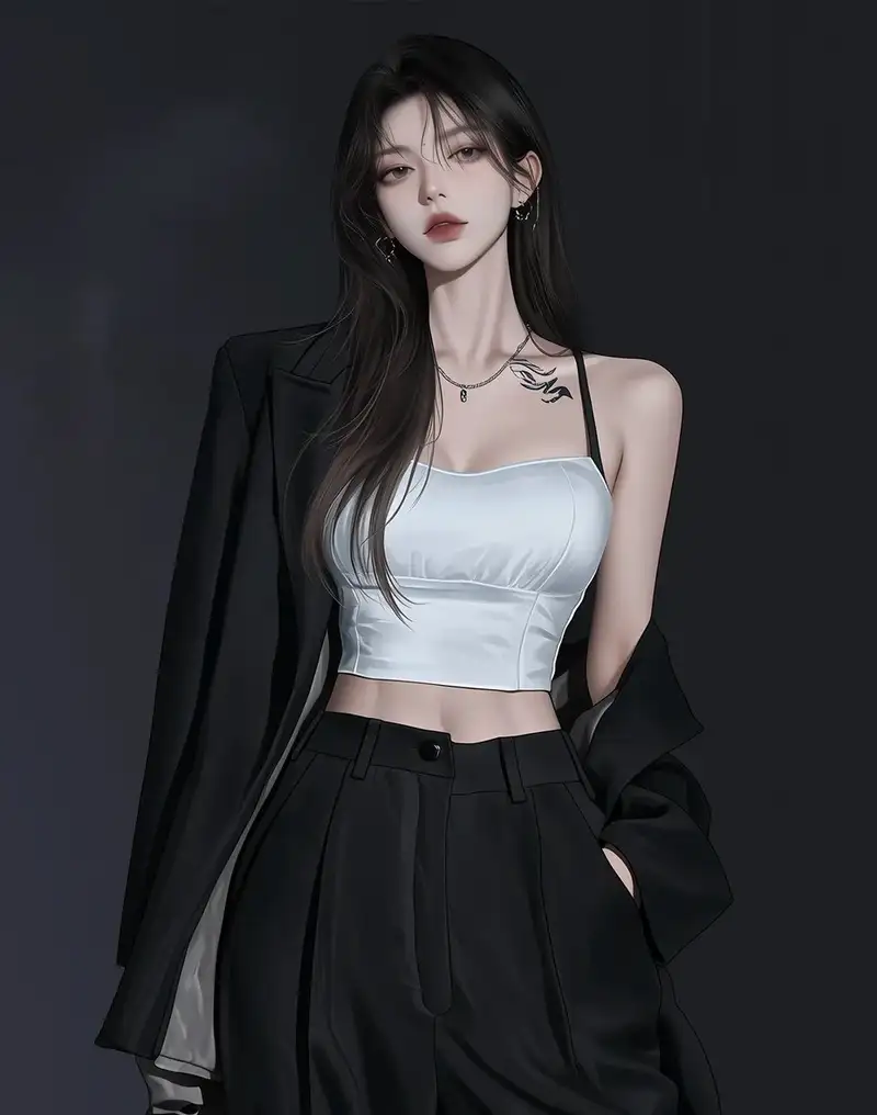 anime girl lạnh lùng cá tính thu hút mọi ánh nhìn