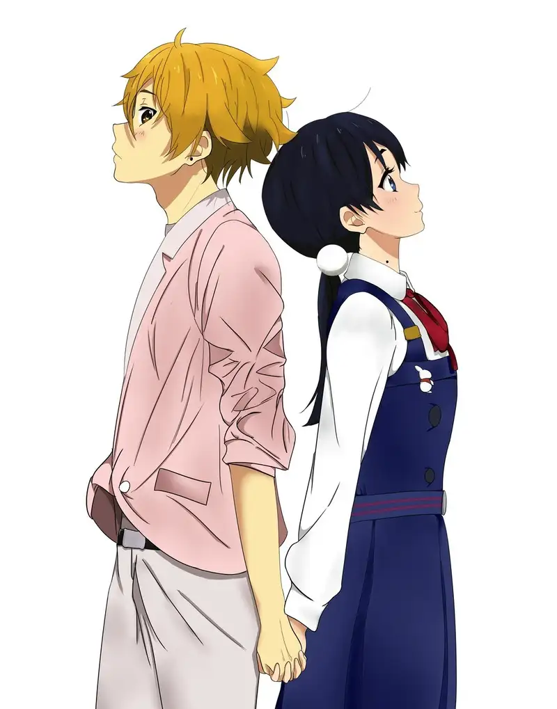avatar ảnh anime cặp đôi phong cách dễ thương